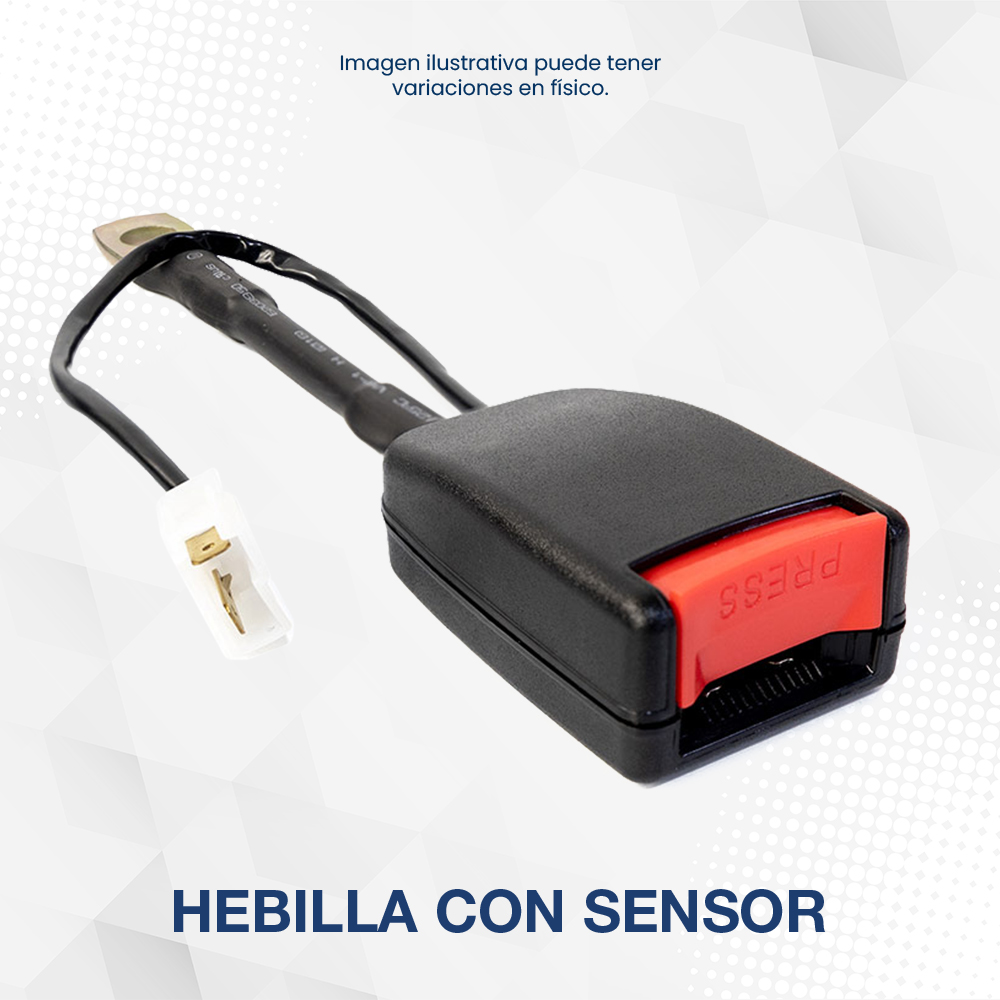 Hebilla con sensor